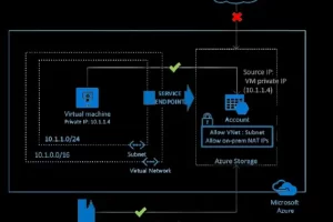 What are the benefits of using an Azure Service Endpoint